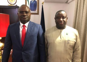 GUICOPRES/PUBLI : le PDG reçu en audience par le Président de la République de Sierra Leone