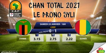 CHAN TOTAL 2021 : Guinée Games positionne le Syli favori