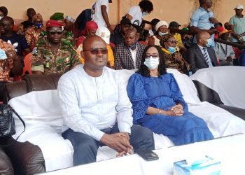 Kindia/Stade Fodé Fissa : Kerfalla Camara KPC pose la première pierre