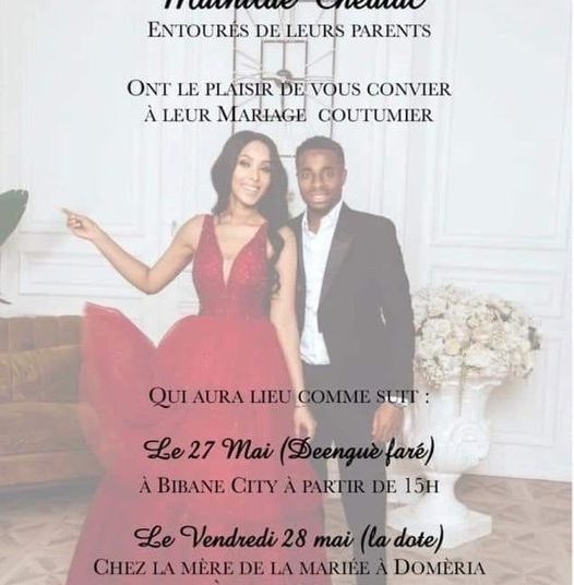 Carnet Rose : François Kamano et Mathilde Chediac vont se dirent oui