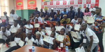 District de Football Ratoma : les éducateurs reçoivent leurs diplômes de ‘’Licence D CAF »