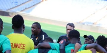 EL/CAN 2023/GUINEE -EGYPTEKABA DIAWARA : « ON EST CONFIANTS ET SEREINS »