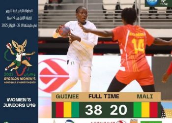 Quatrième victoire et qualification confirmée pour la Guinée à la Coupe du Monde Juniors 2026 :