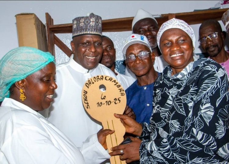 Football à l&rsquo;humanitaire/Inauguration du Centre de Santé Daloba Sékou Camara à Kankan : Un geste fort de Titi Camara sous le haut patronage du Président Général  Mamadi Doumbouya