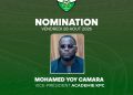 ACADEMIE KPC : . Mohamed Yoy Camara nommé vice président Communiqué