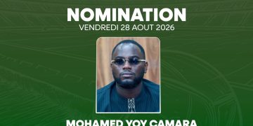 ACADEMIE KPC : . Mohamed Yoy Camara nommé vice président Communiqué