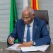 CAN 2032 ET 2036 : LE PREMIER MINISTRE SIGNE OFFICIELLEMENT LA CANDIDATURE DE LA GUINÉE