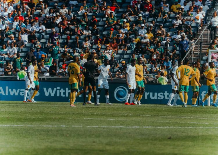 CAN 2027: Le Syli National de Guinée battu par les Bafana Bafana (2-1)