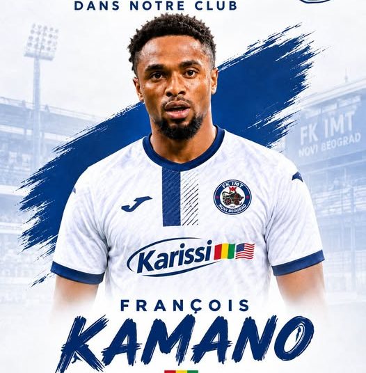Transfert: François Kamano rebondit en Serbie à FK IMT Belgrade